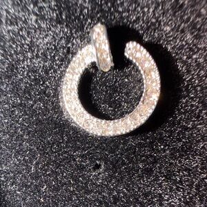 Vince Camuto Silver Crystal Brooch